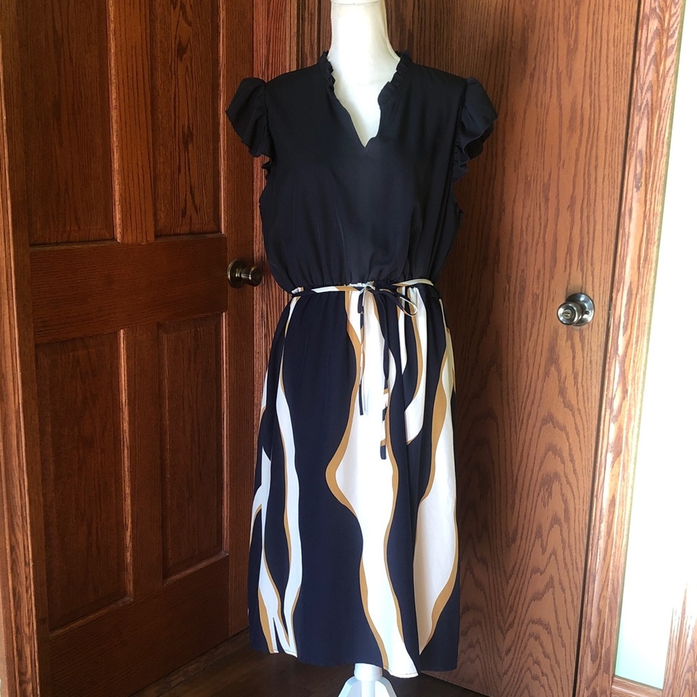 Miso dress with tie